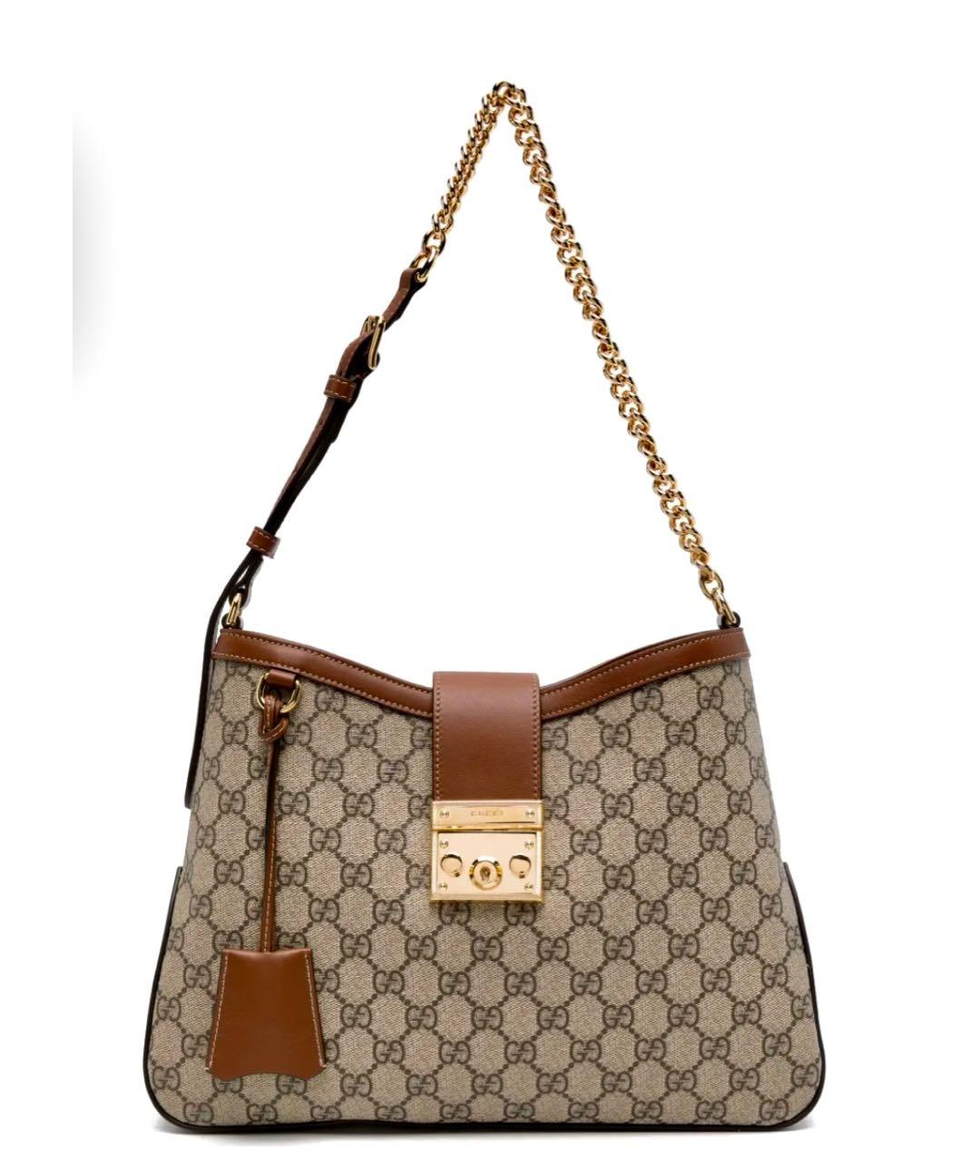 GUCCI Бежевая сумка через плечо, фото 2