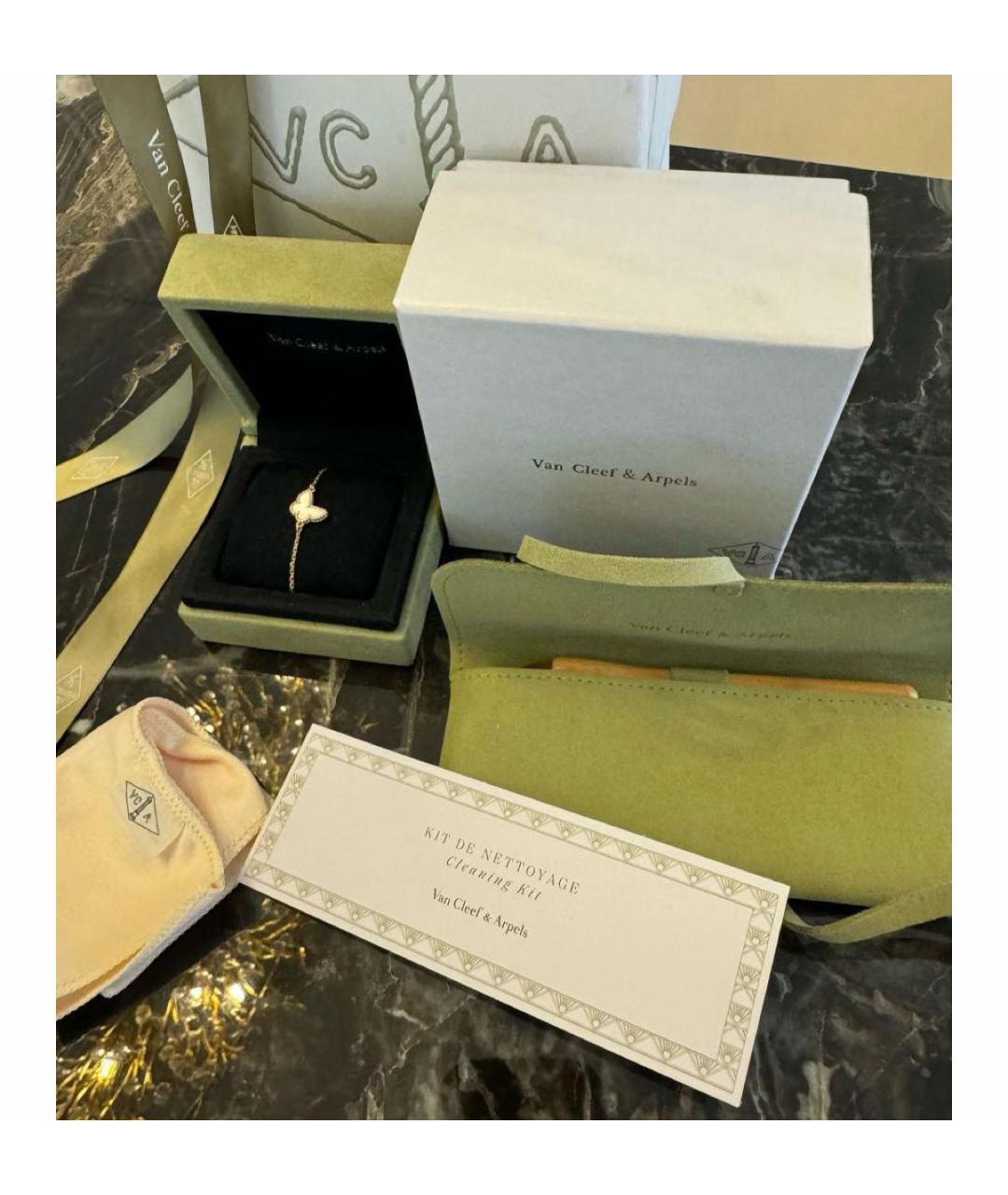 VAN CLEEF & ARPELS Желтый браслет из желтого золота, фото 4