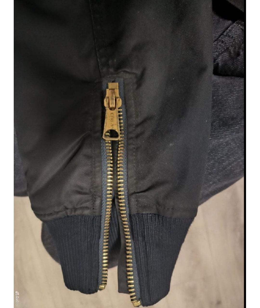 DIESEL Антрацитовая шелковая куртка, фото 4