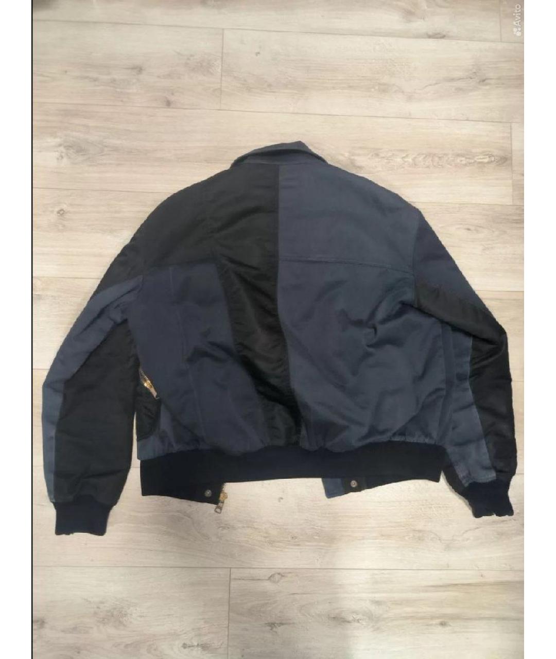 DIESEL Антрацитовая шелковая куртка, фото 2