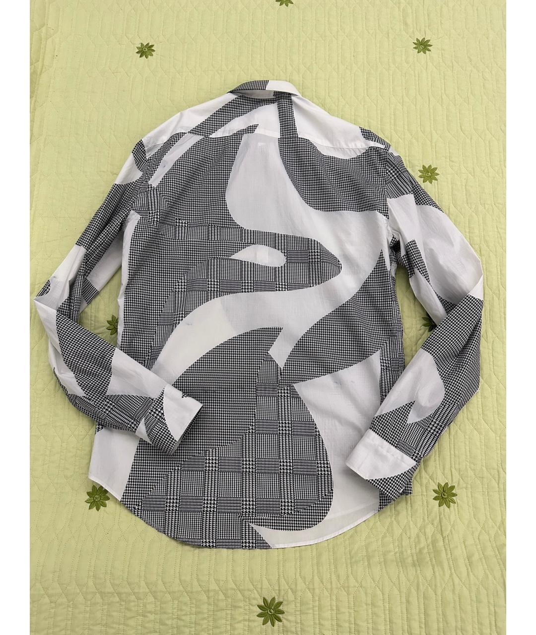 ALEXANDER MCQUEEN Серая хлопковая кэжуал рубашка, фото 2