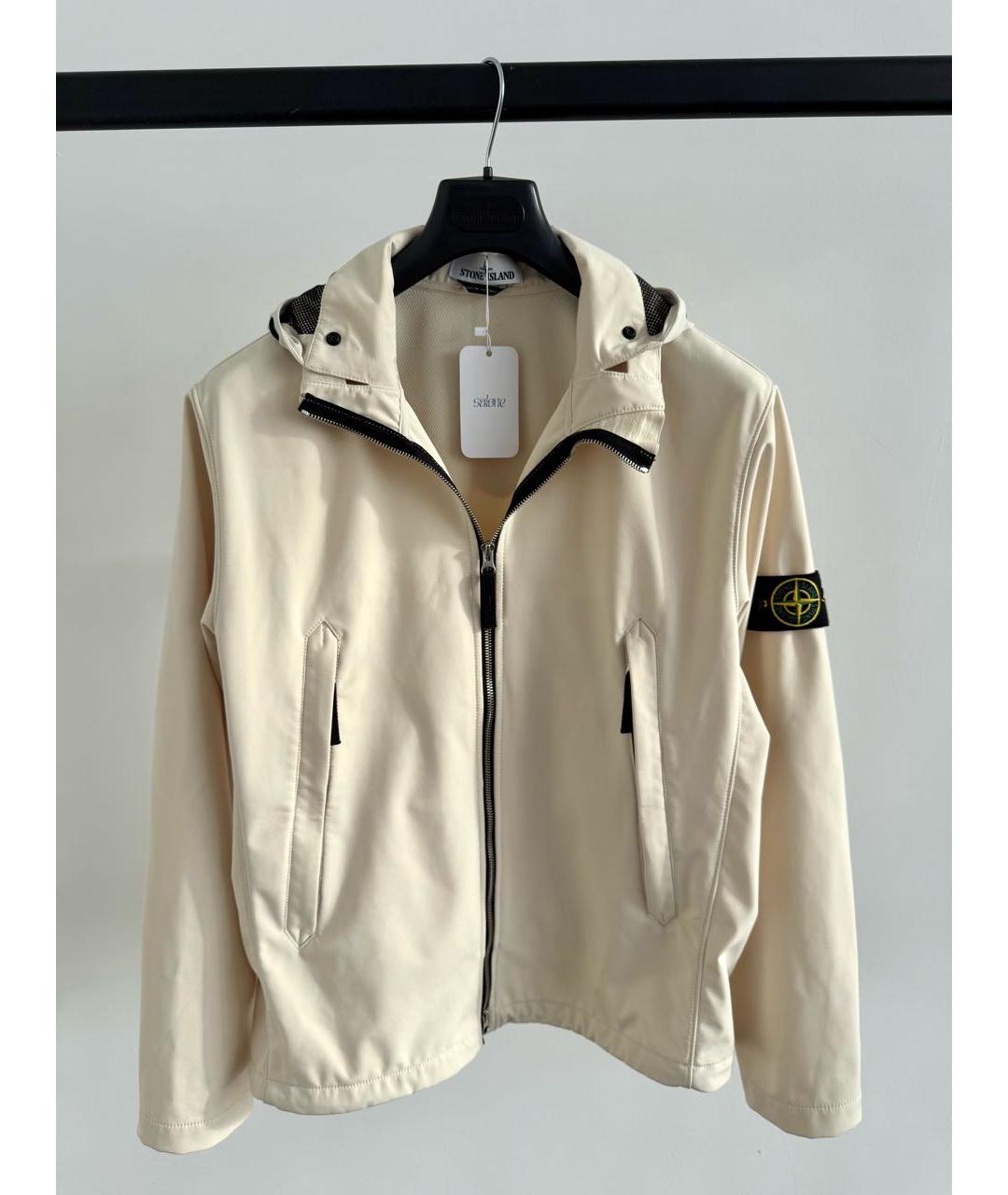 STONE ISLAND Бежевая куртка, фото 2