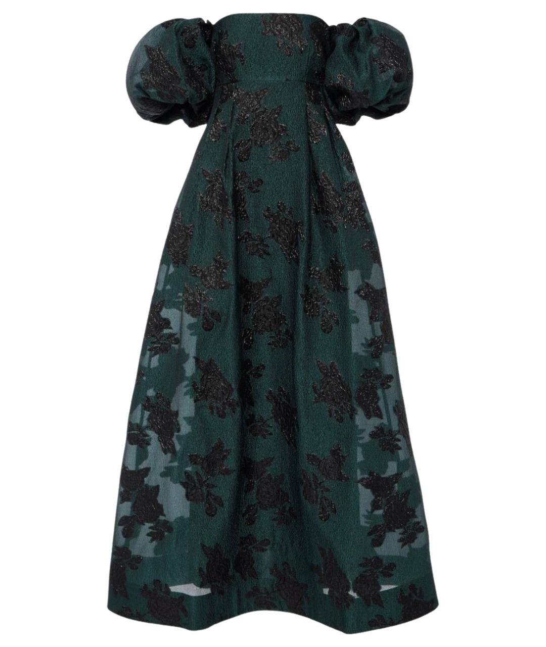 REBECCA VALLANCE Зеленые полиэстеровое вечернее платье, фото 1