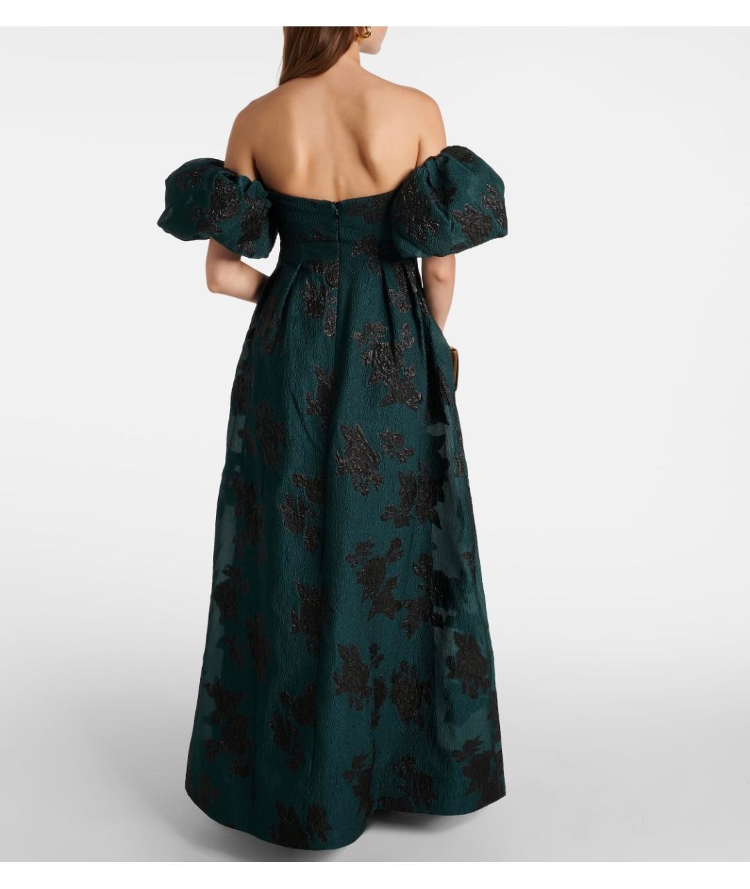 REBECCA VALLANCE Зеленые полиэстеровое вечернее платье, фото 3