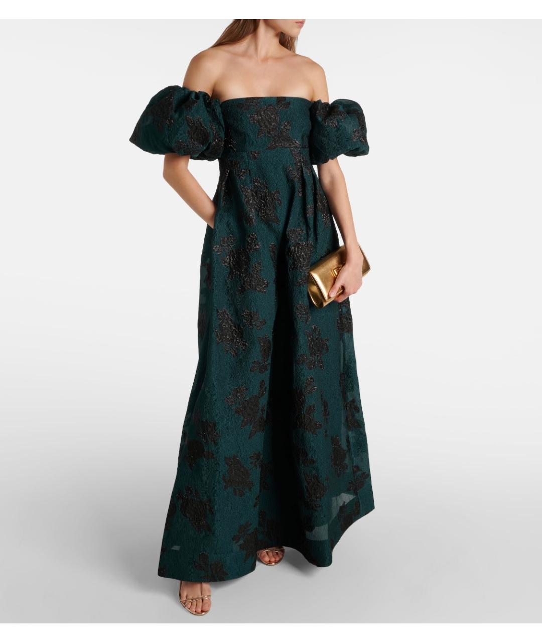 REBECCA VALLANCE Зеленые полиэстеровое вечернее платье, фото 2