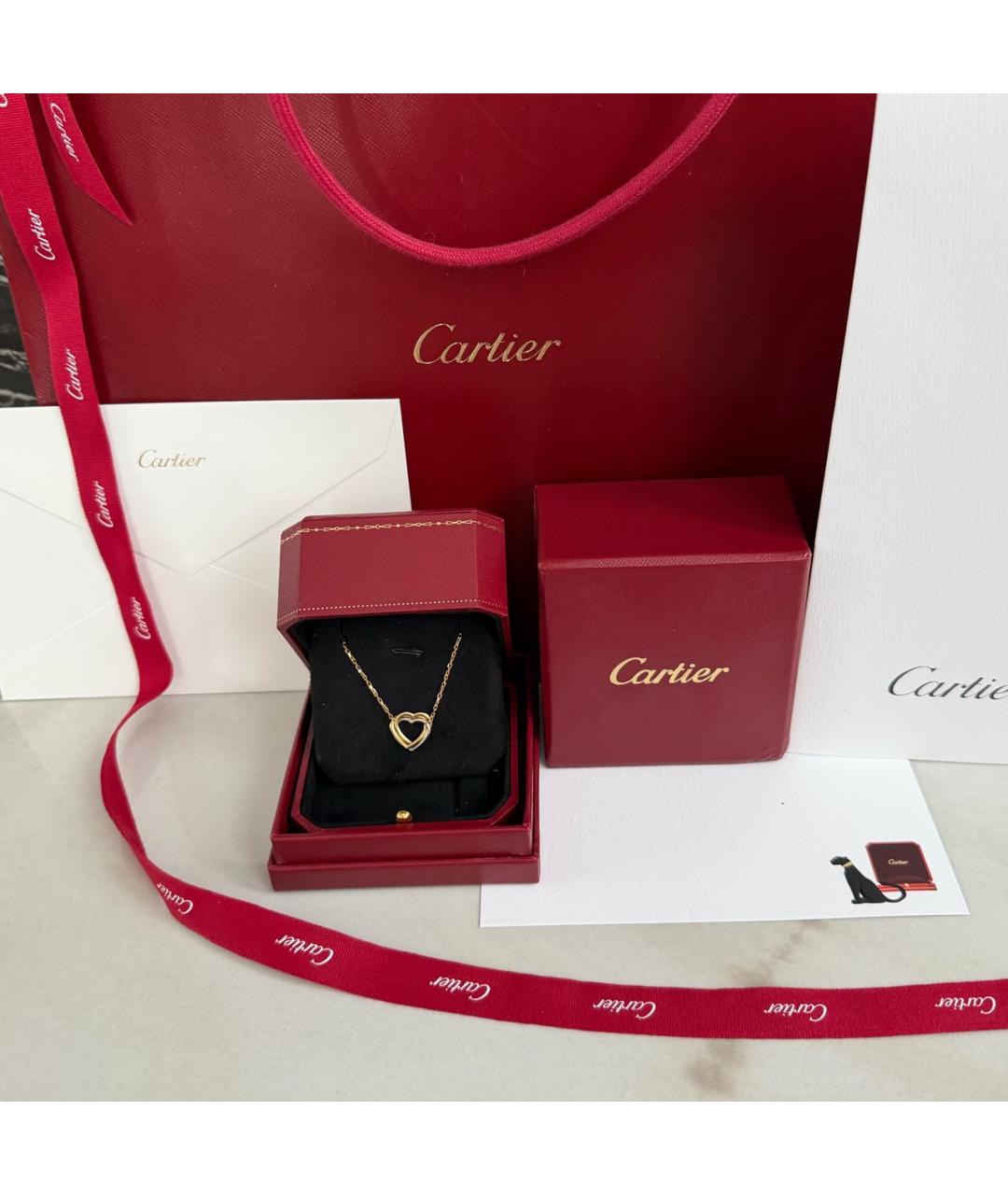 CARTIER Золотое колье из желтого золота, фото 5