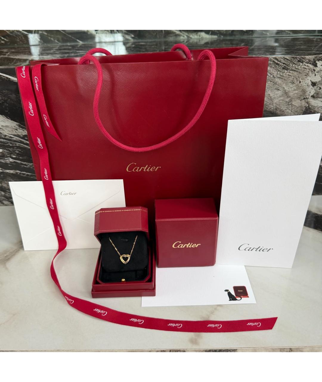 CARTIER Золотое колье из желтого золота, фото 3