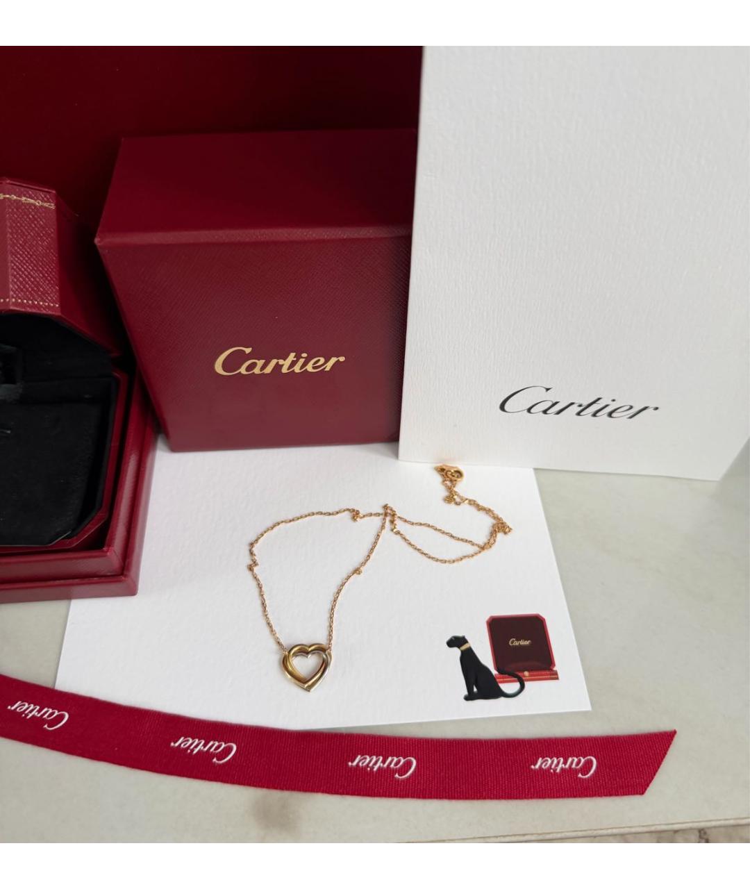 CARTIER Золотое колье из желтого золота, фото 7
