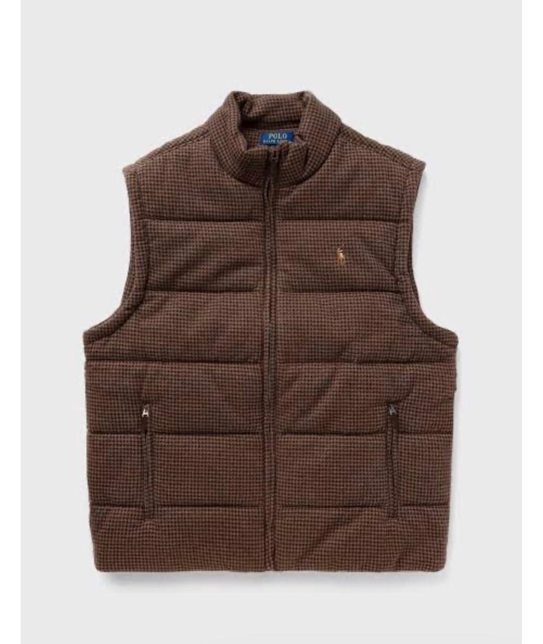 RALPH LAUREN Коричневый жилет, фото 1