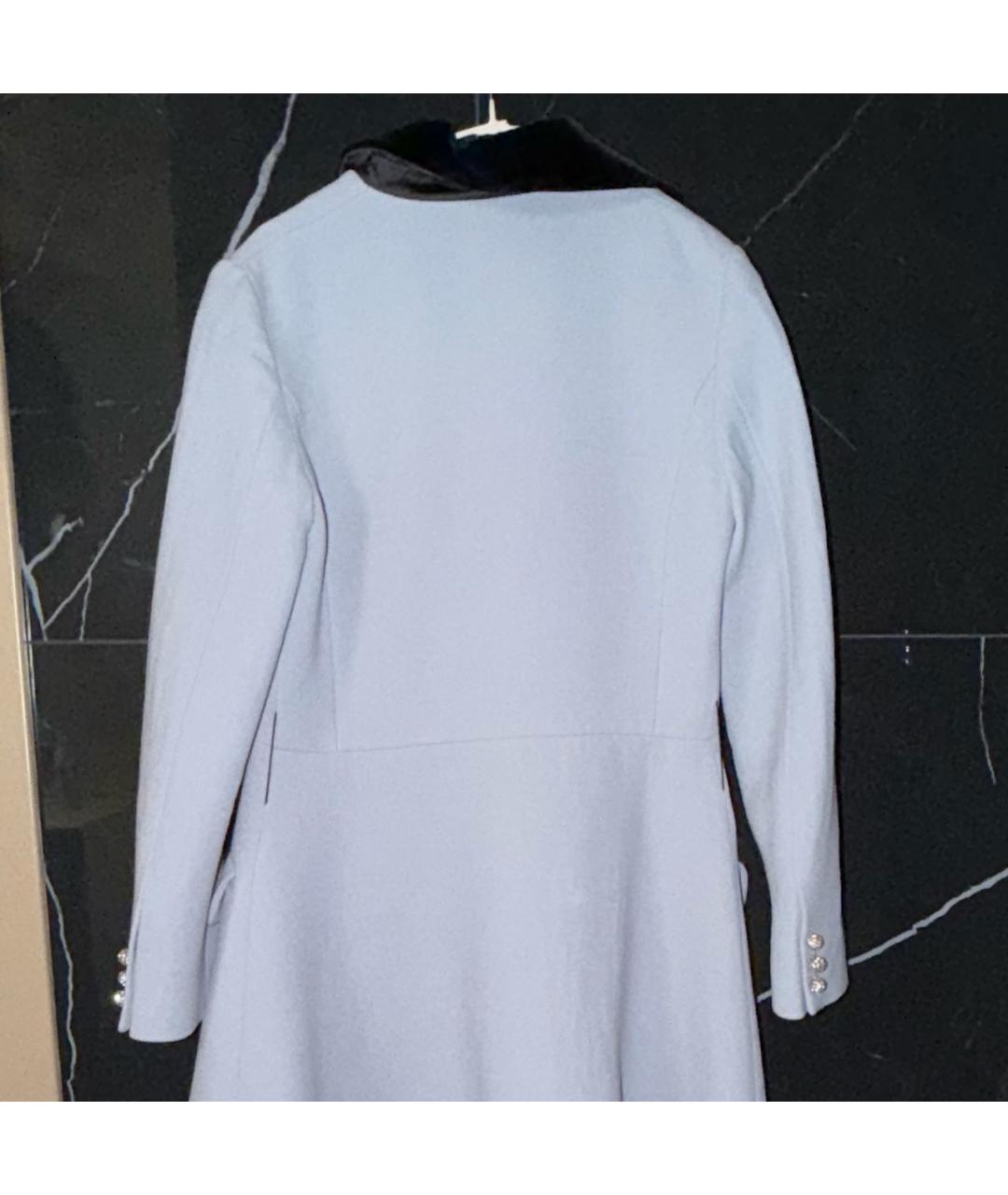 MIU MIU Голубое пальто, фото 3