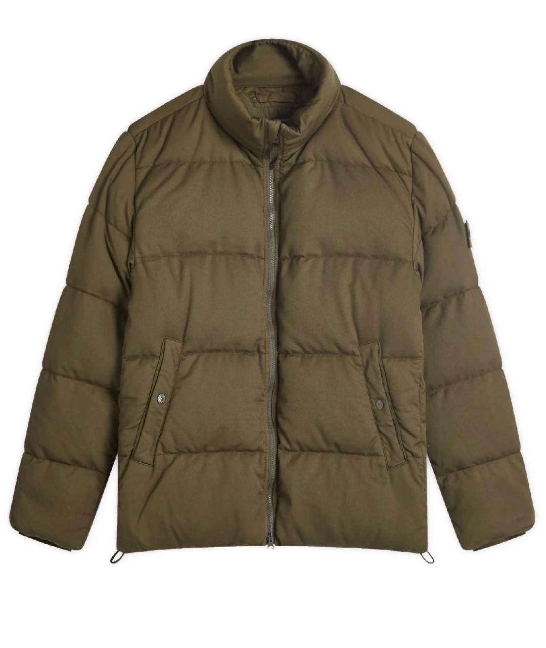 STONE ISLAND Хаки пуховик, фото 1