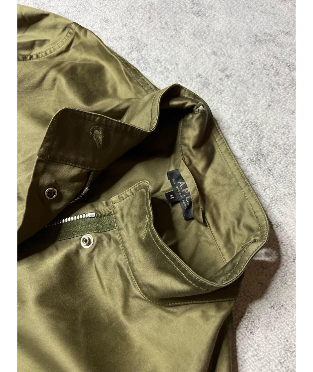 A.P.C. Хаки хлопковая парка, фото 4
