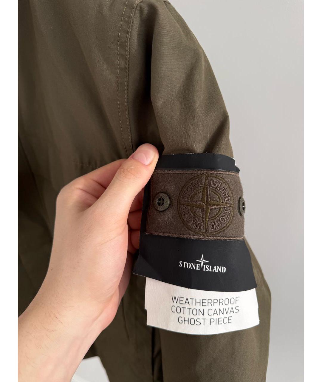 STONE ISLAND Хаки куртка, фото 5