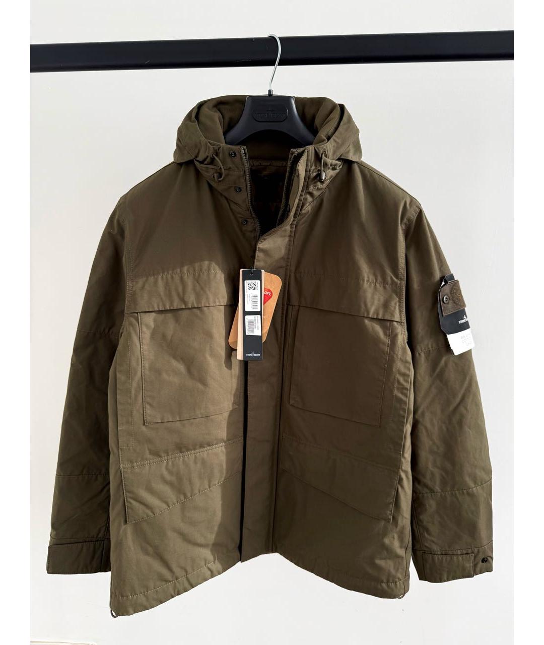 STONE ISLAND Хаки куртка, фото 2