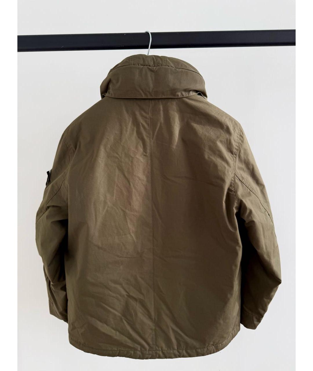 STONE ISLAND Хаки куртка, фото 8