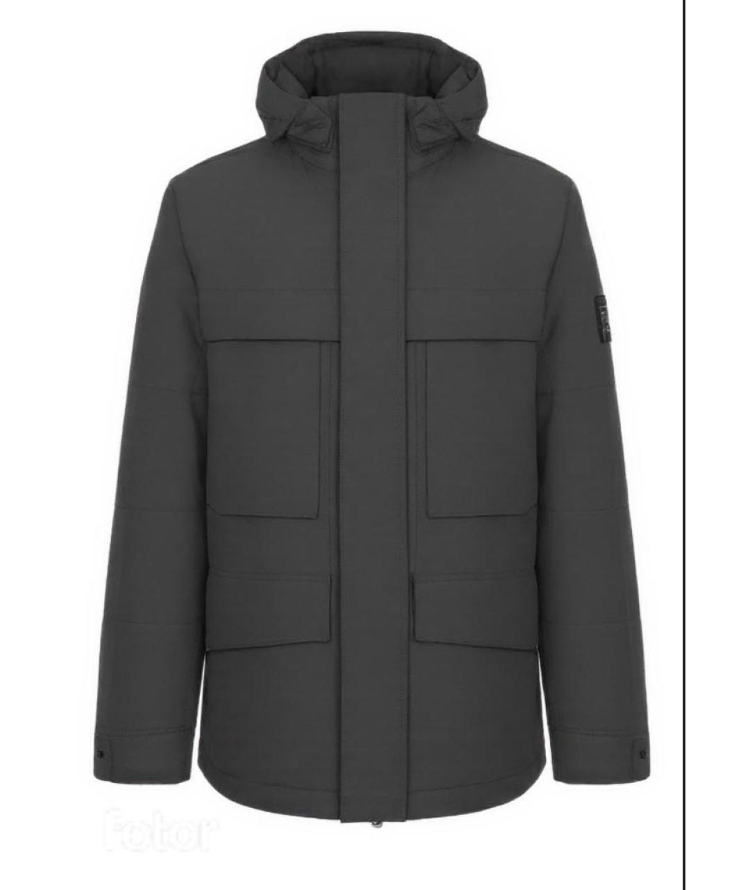 STONE ISLAND Антрацитовая куртка, фото 9