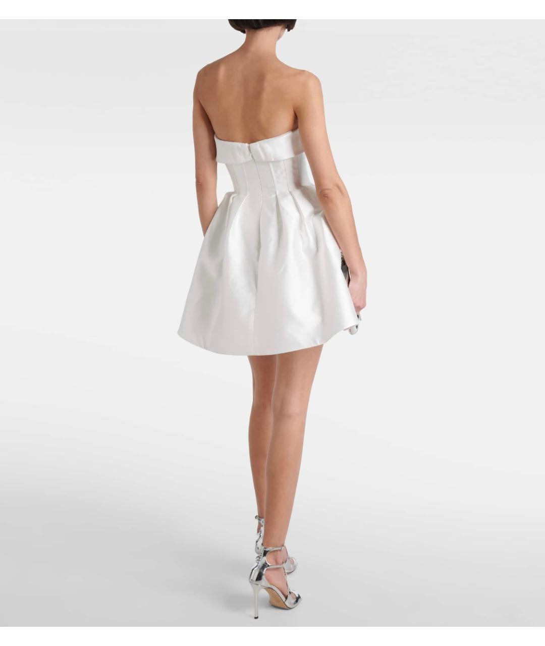 REBECCA VALLANCE Белое полиэстеровое вечернее платье, фото 3