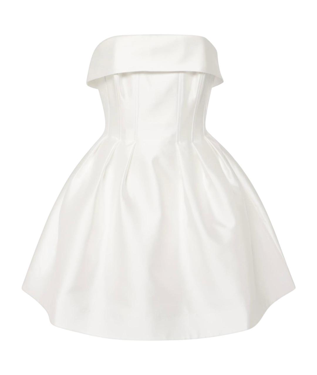 REBECCA VALLANCE Белое полиэстеровое вечернее платье, фото 1