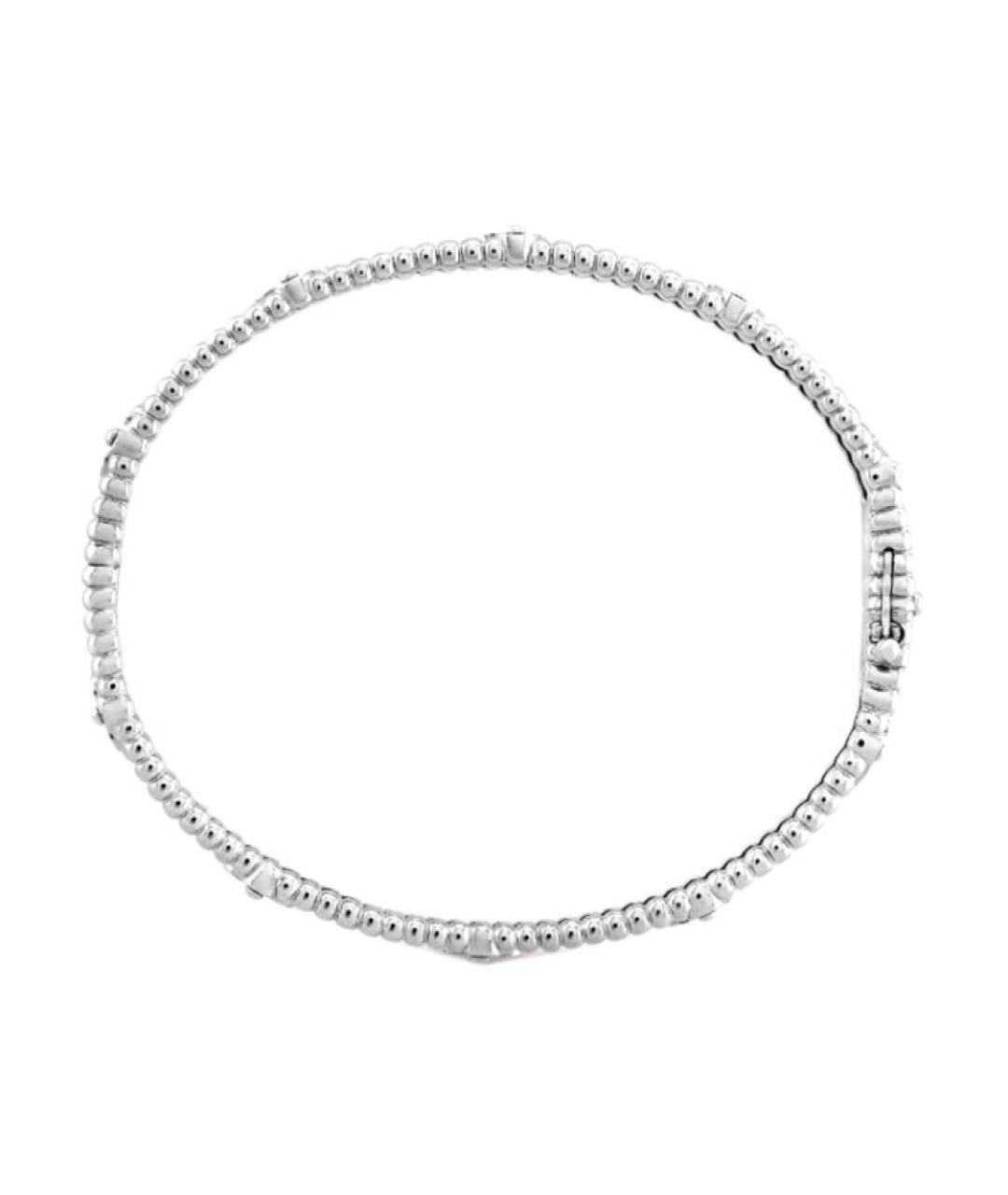 VAN CLEEF & ARPELS Серебрянный браслет из белого золота, фото 2