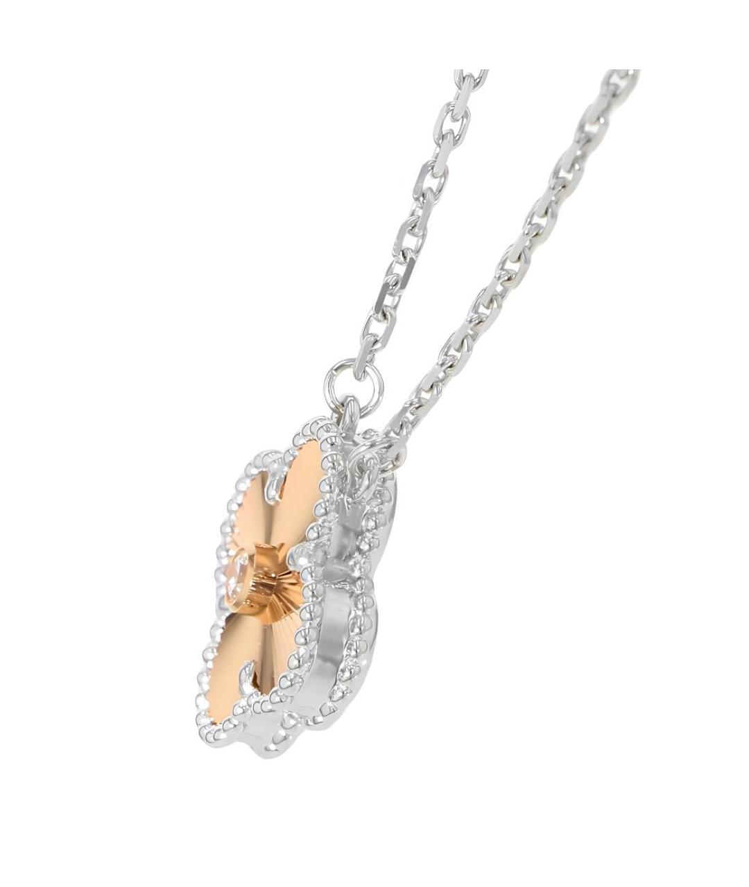 VAN CLEEF & ARPELS Коралловая цепочка из белого золота, фото 3