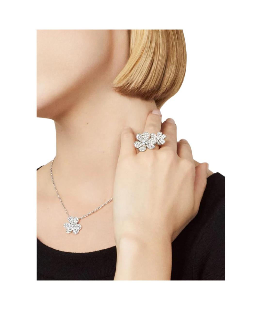 VAN CLEEF & ARPELS Серебряная подвеска из белого золота, фото 4