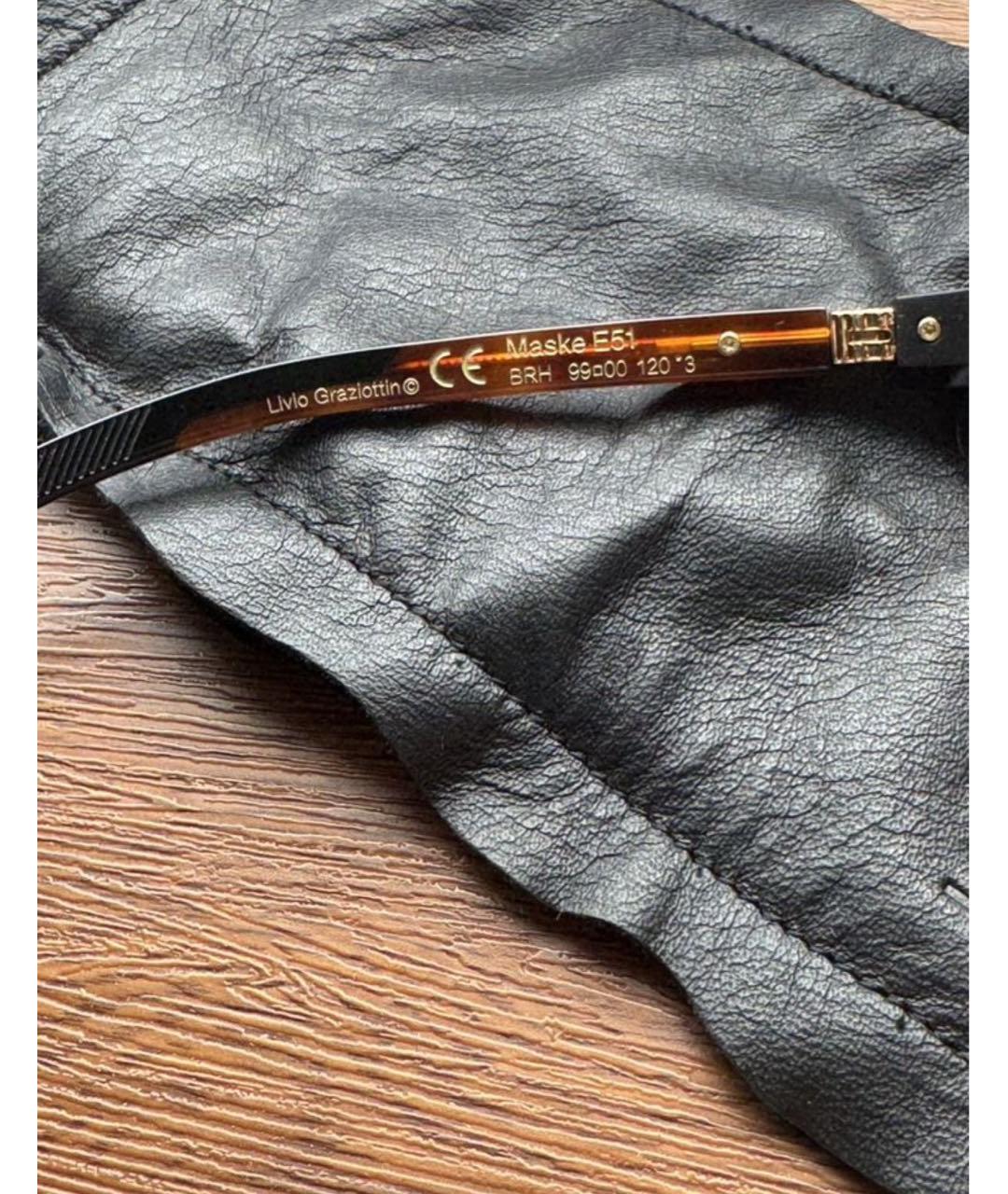 KUBORAUM Коричневые пластиковые солнцезащитные очки, фото 2