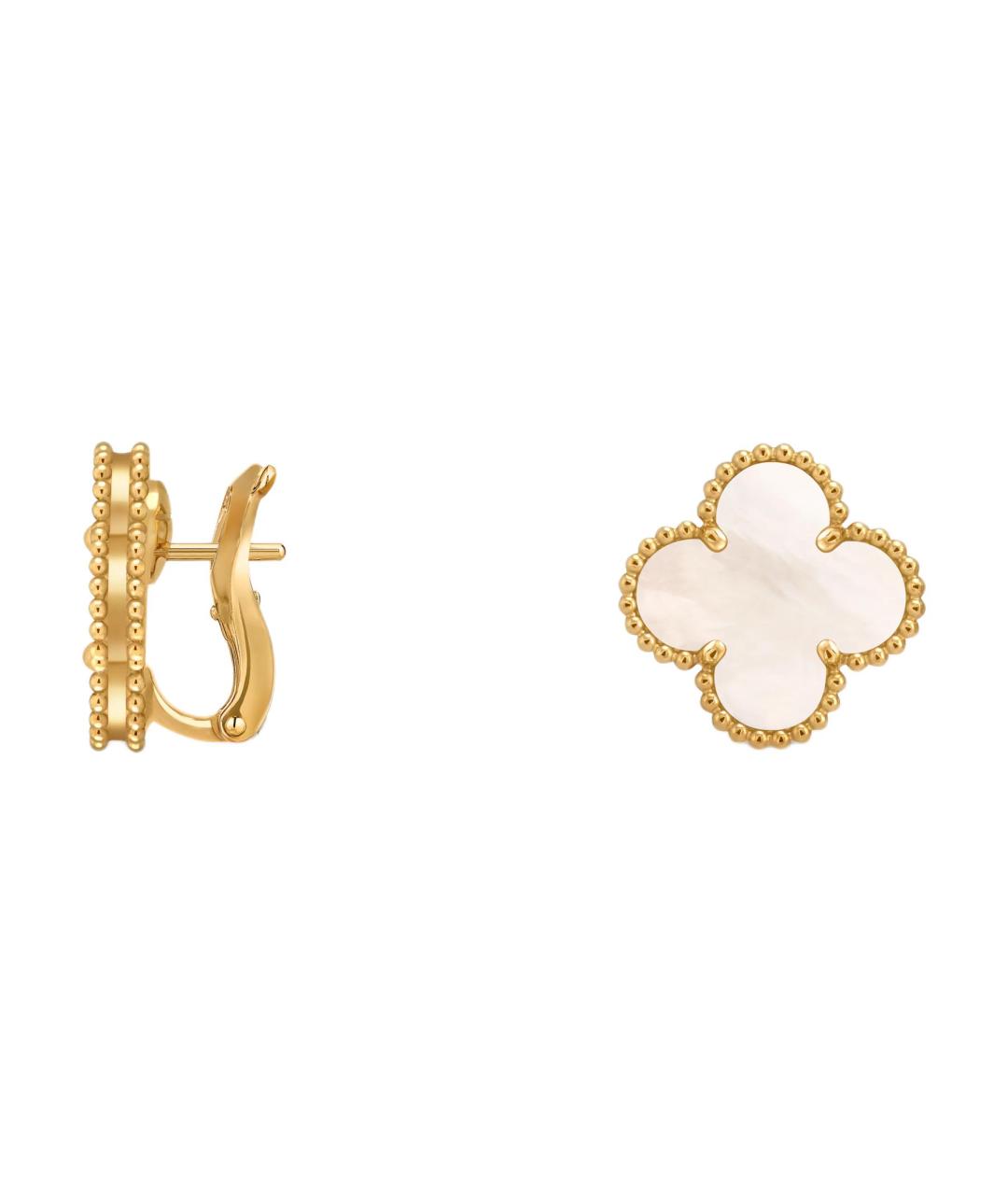 VAN CLEEF & ARPELS Золотые серьги из желтого золота, фото 2