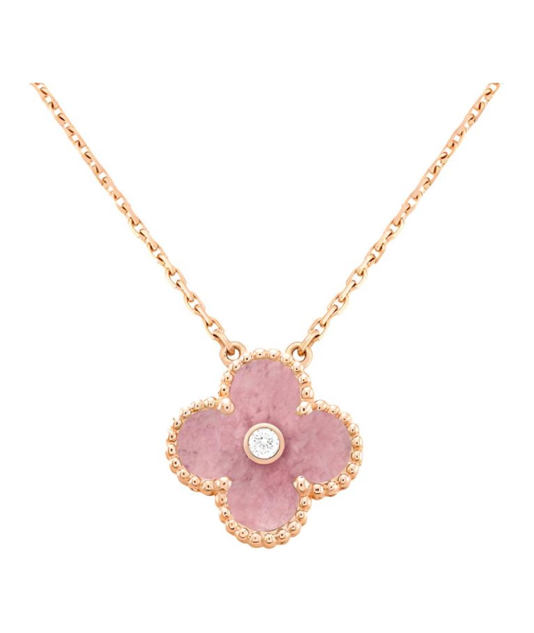VAN CLEEF & ARPELS Розовая цепочка из розового золота, фото 1