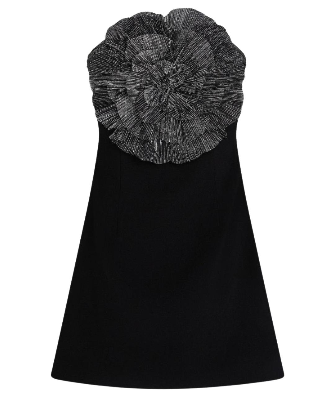 REBECCA VALLANCE Черное полиэстеровое коктейльное платье, фото 1