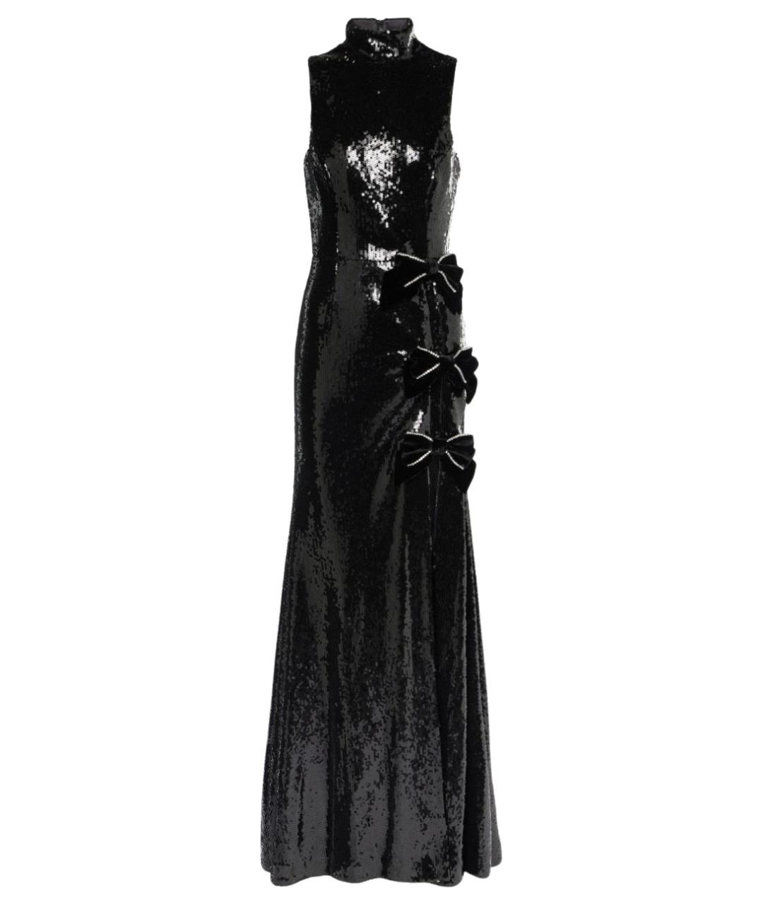 REBECCA VALLANCE Черное полиэстеровое вечернее платье, фото 1