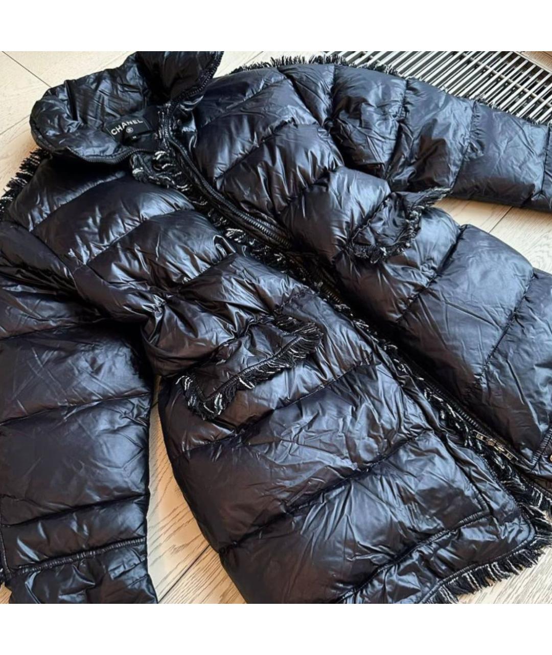 CHANEL Черный пуховик, фото 6