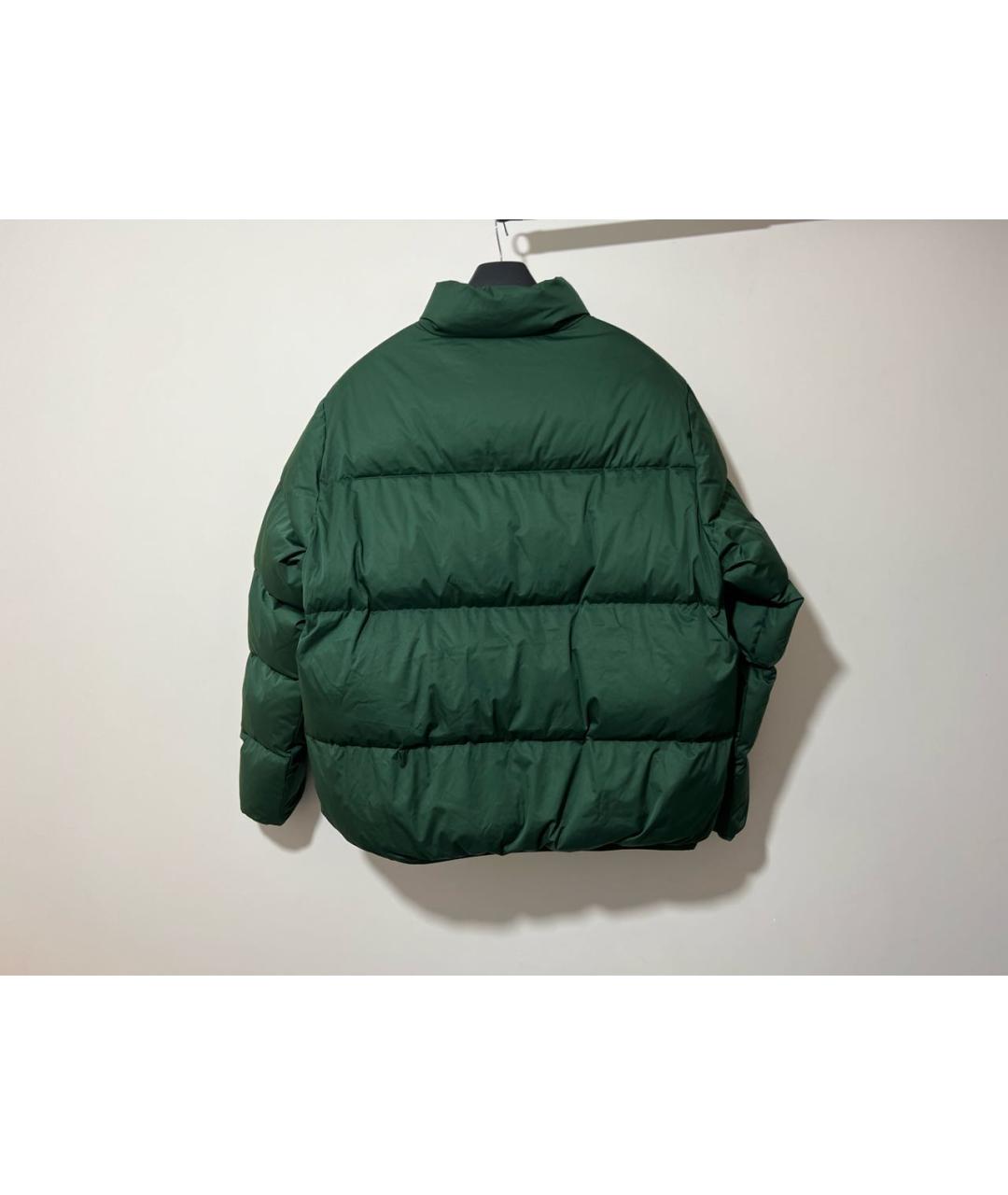 NIKE Зеленая полиэстеровая куртка, фото 2