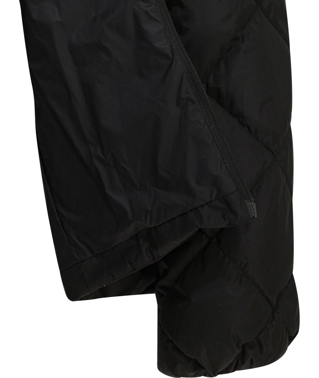 MONCLER Черный полиамидовый пуховик, фото 4