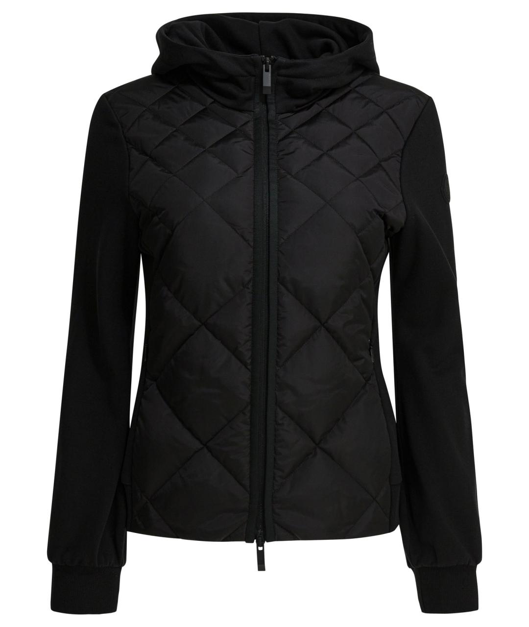 MONCLER Черная полиамидовая куртка, фото 1