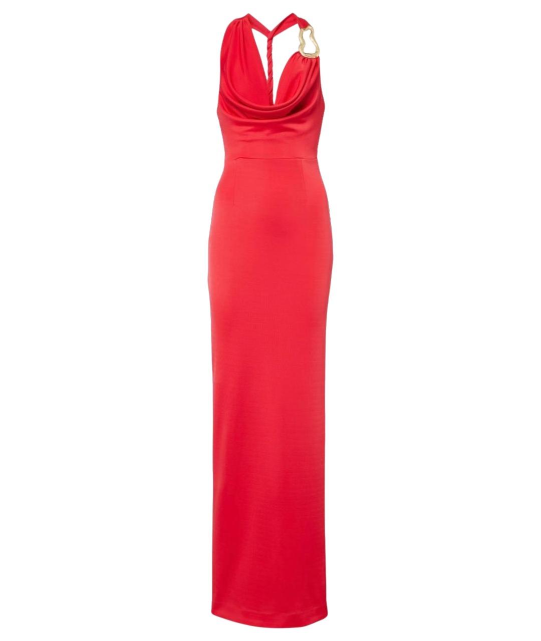 REBECCA VALLANCE Красное полиэстеровое вечернее платье, фото 1