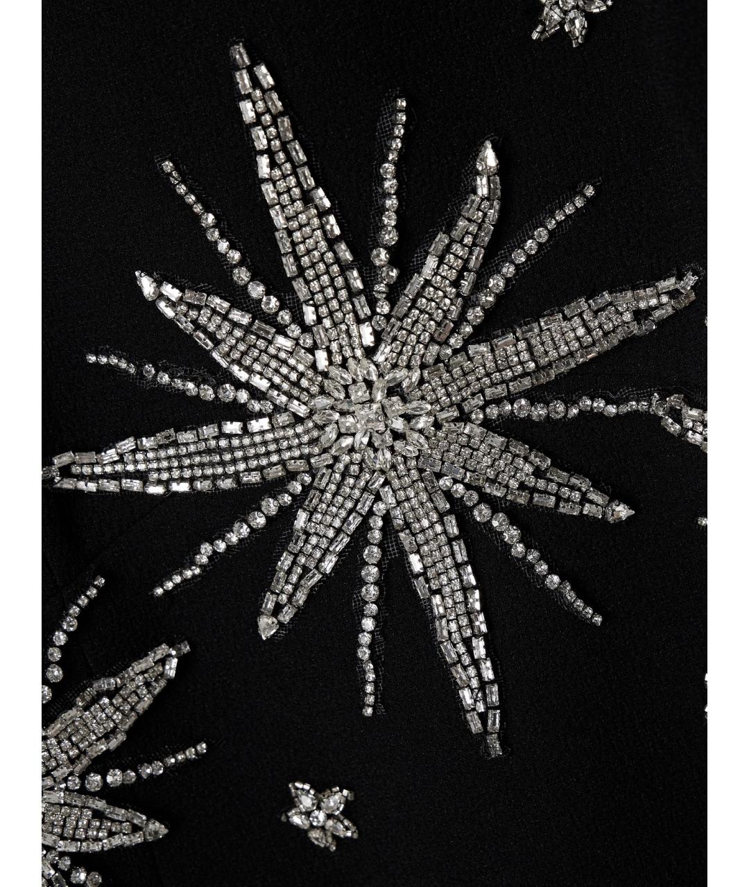 REBECCA VALLANCE Черное полиэстеровое платье, фото 8