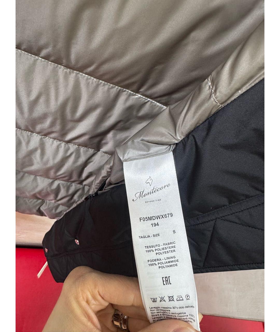 MONTECORE Черный полиэстеровый жилет, фото 5