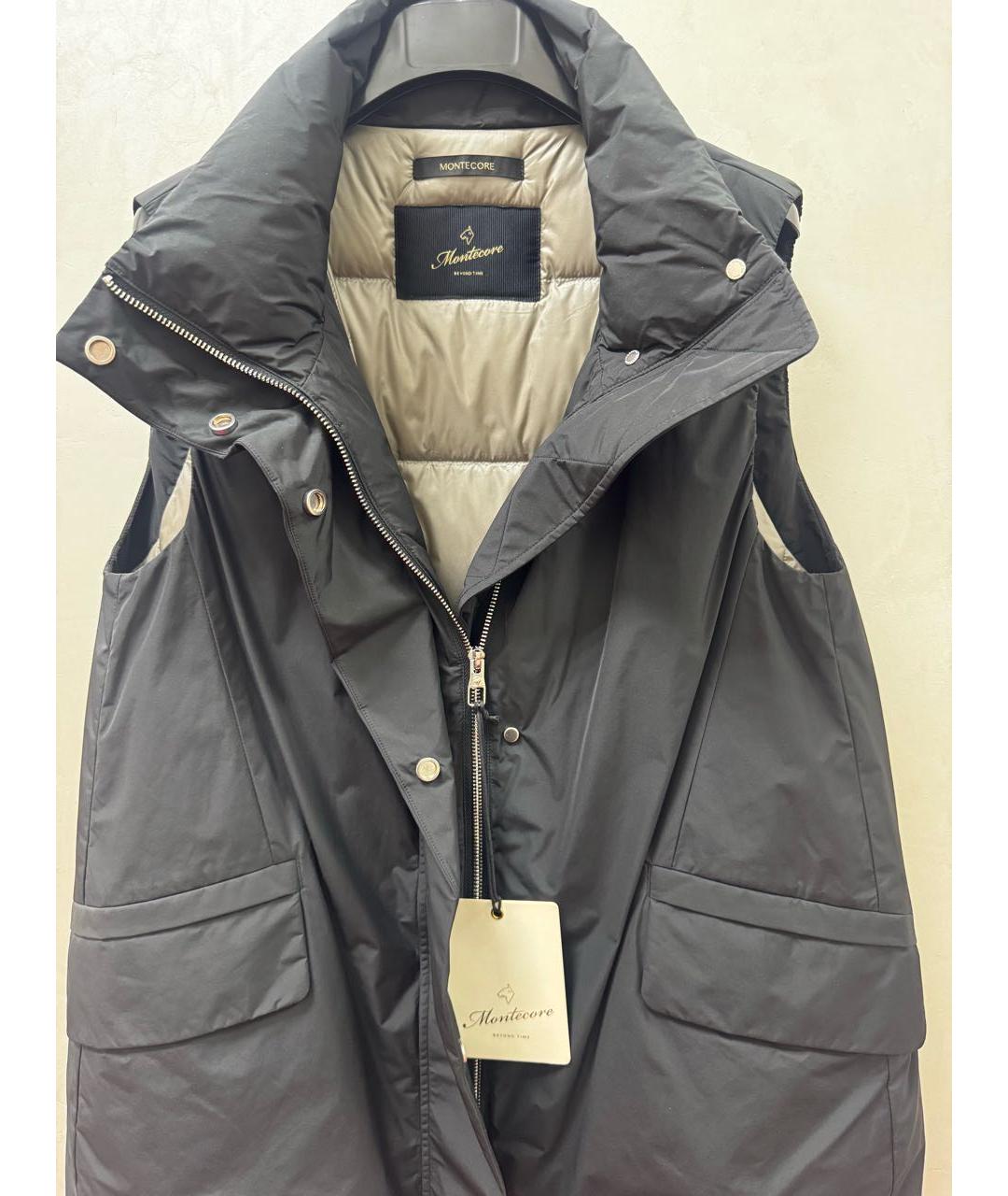 MONTECORE Черный полиэстеровый жилет, фото 3