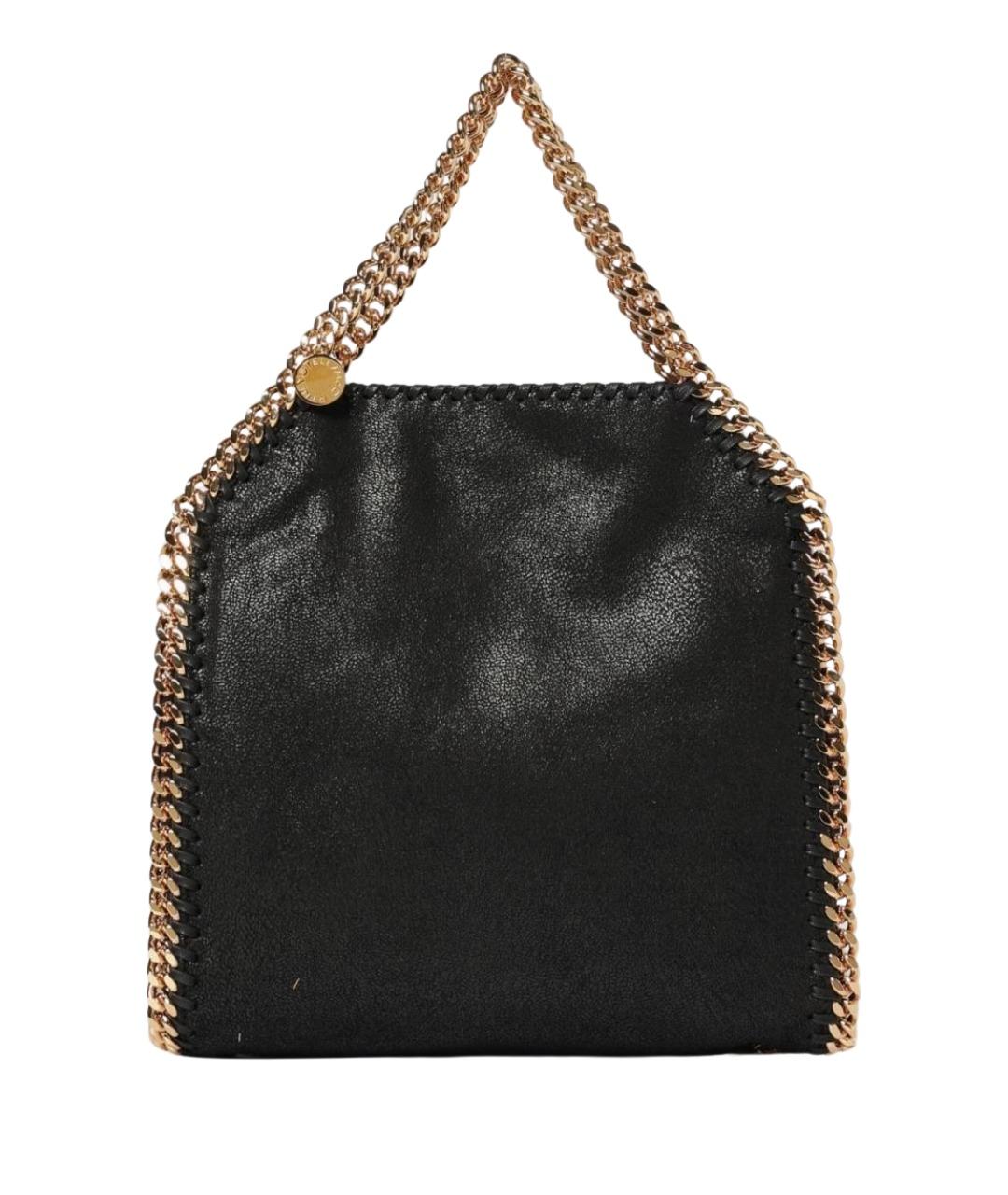 STELLA MCCARTNEY Черная сумка тоут из искусственной кожи, фото 1