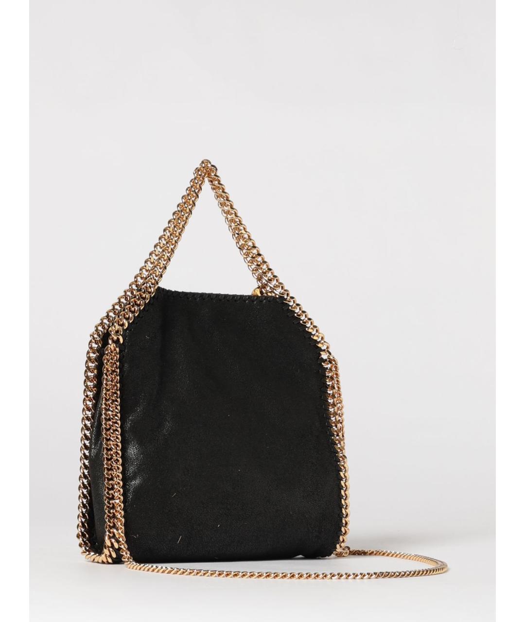 STELLA MCCARTNEY Черная сумка тоут из искусственной кожи, фото 3