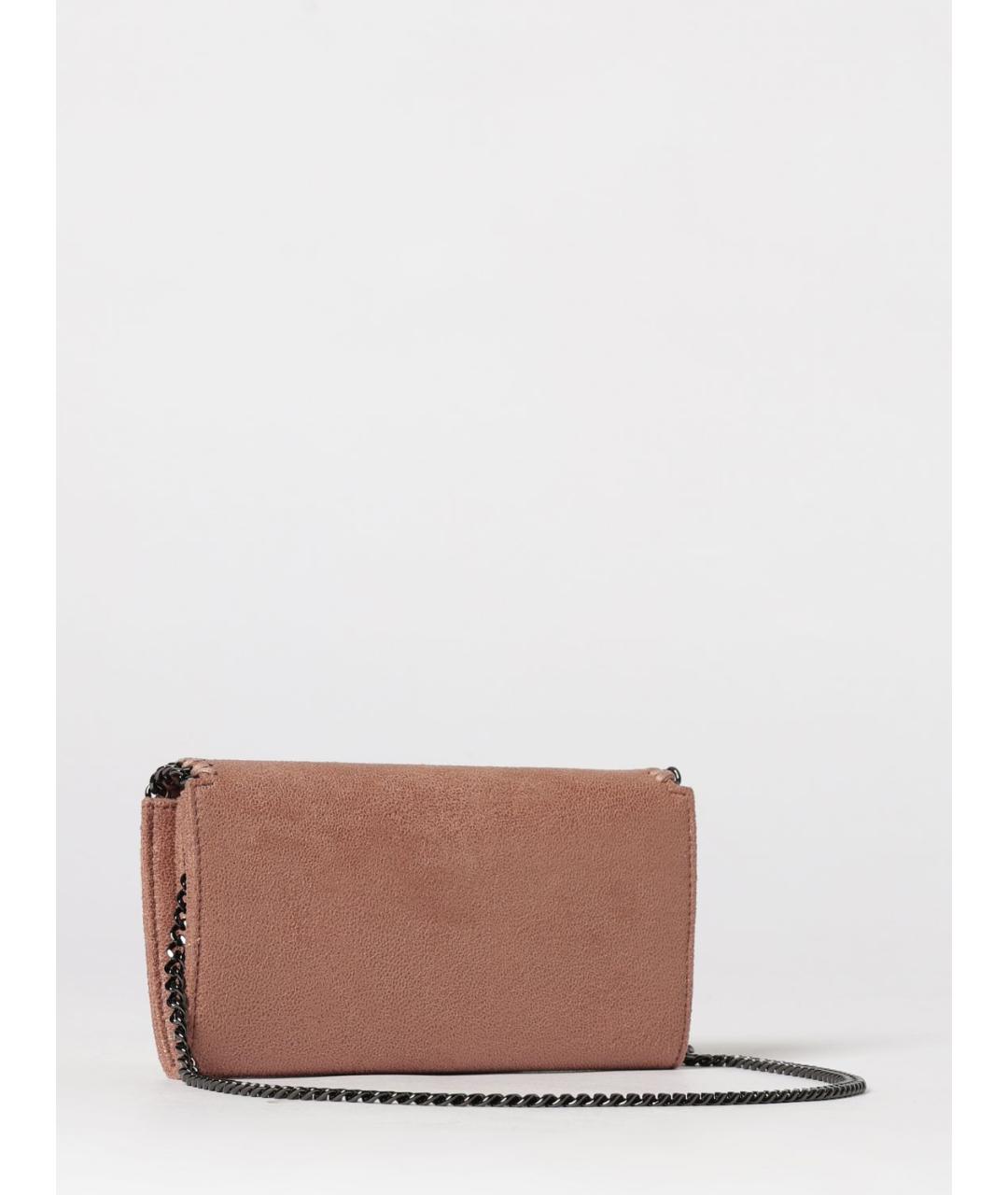 STELLA MCCARTNEY Розовая синтетическая сумка через плечо, фото 3