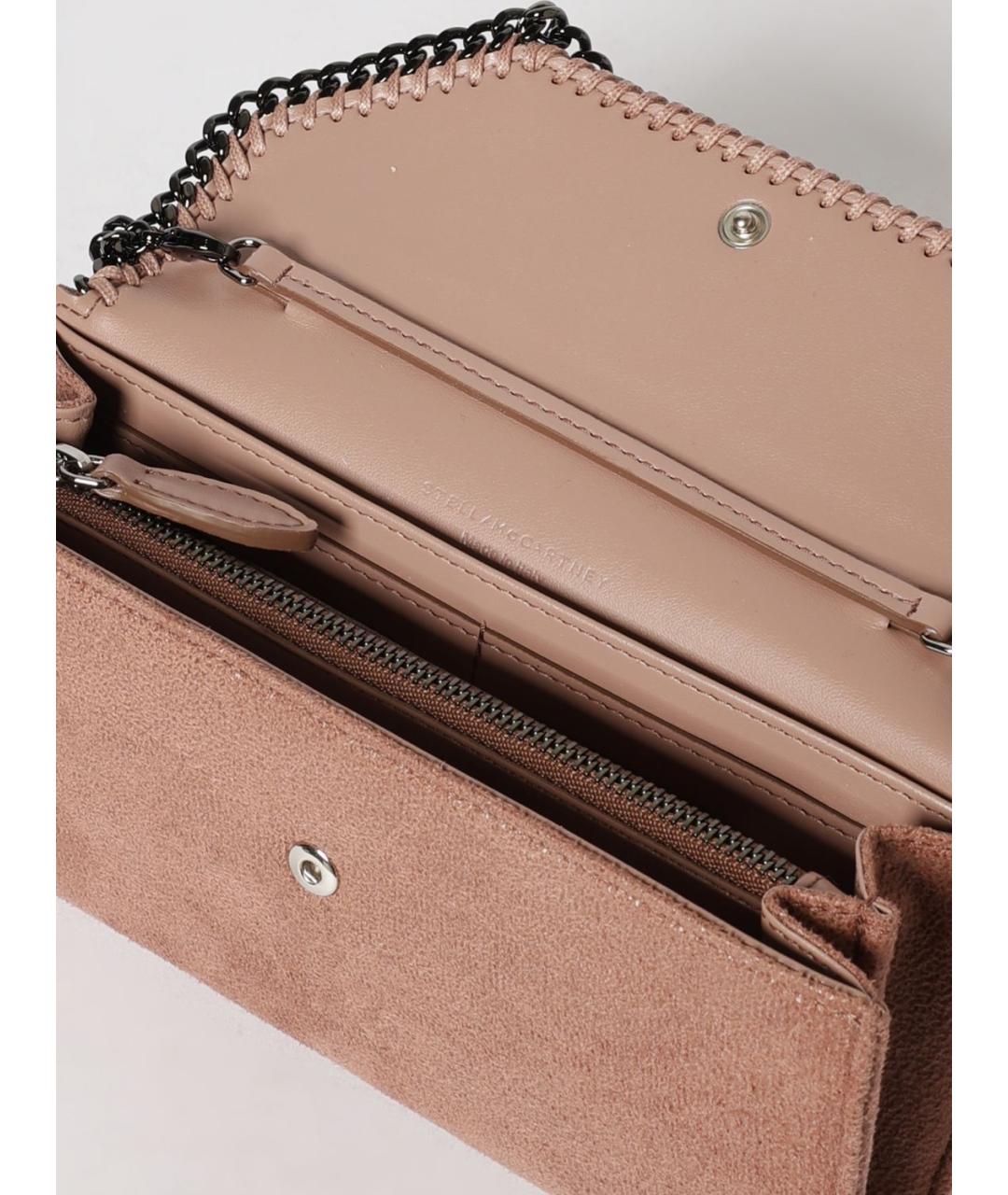 STELLA MCCARTNEY Розовая синтетическая сумка через плечо, фото 5