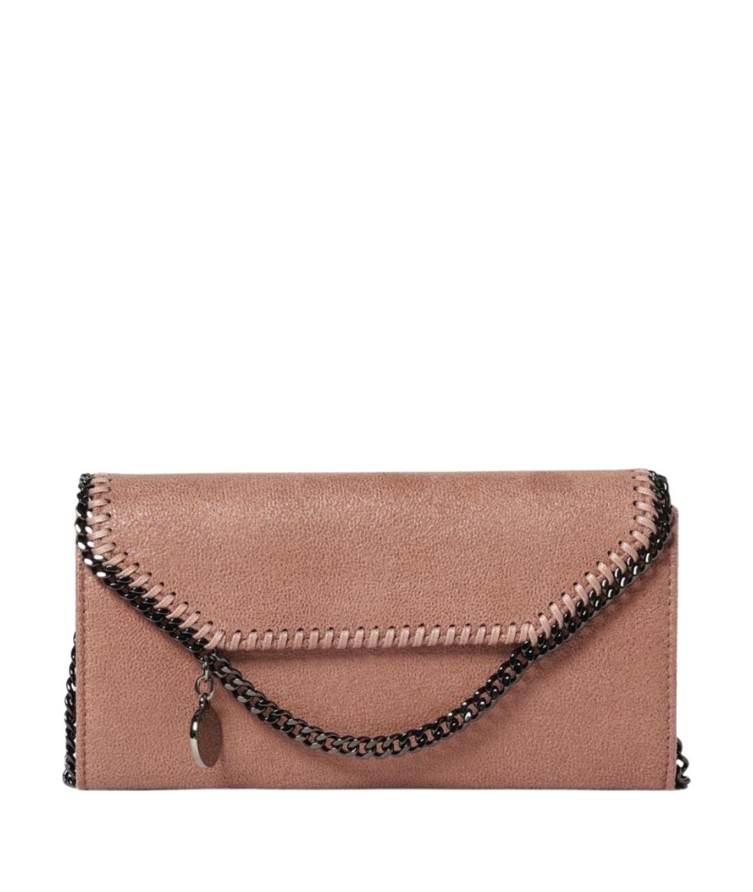 STELLA MCCARTNEY Розовая синтетическая сумка через плечо, фото 1