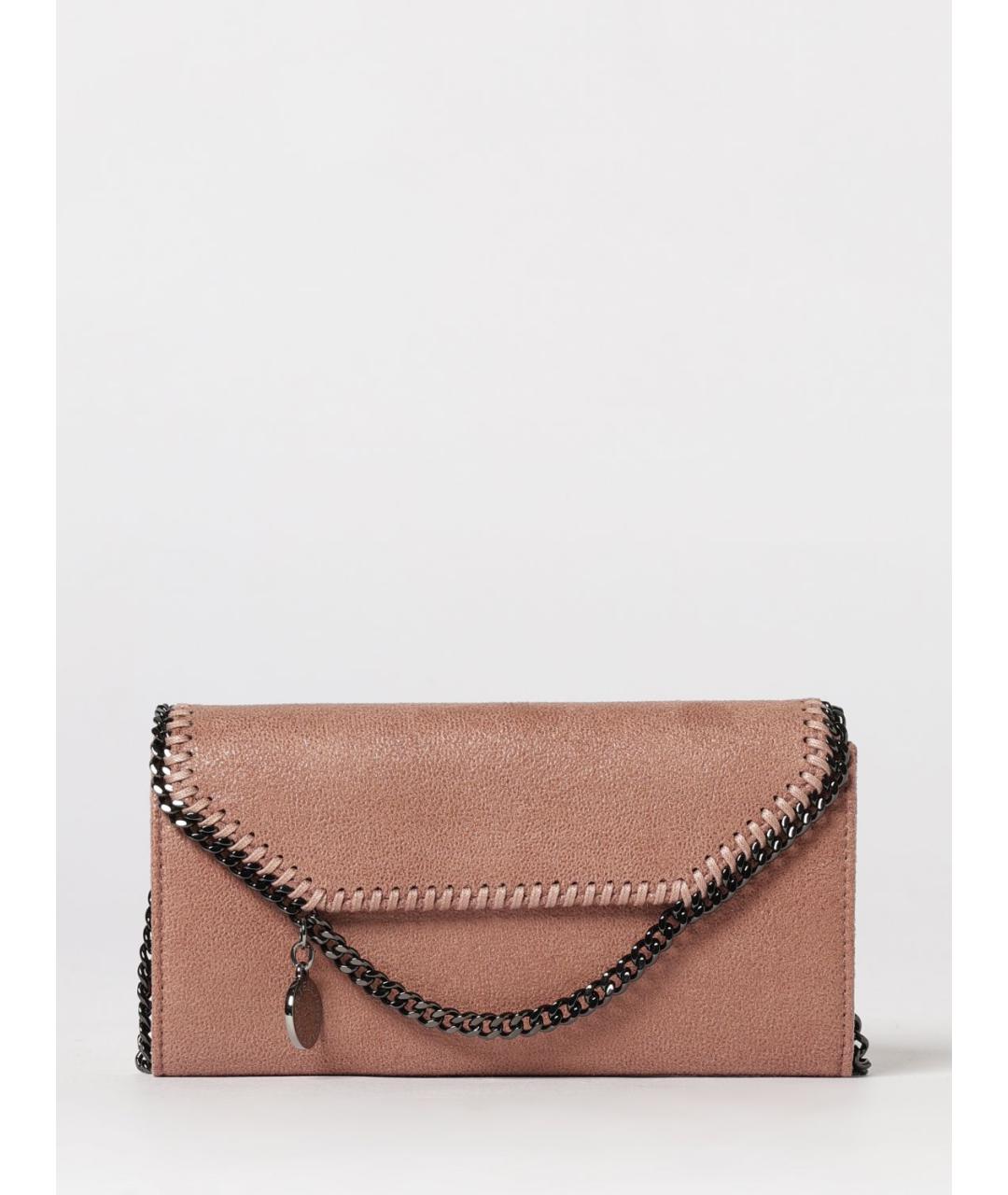 STELLA MCCARTNEY Розовая синтетическая сумка через плечо, фото 6