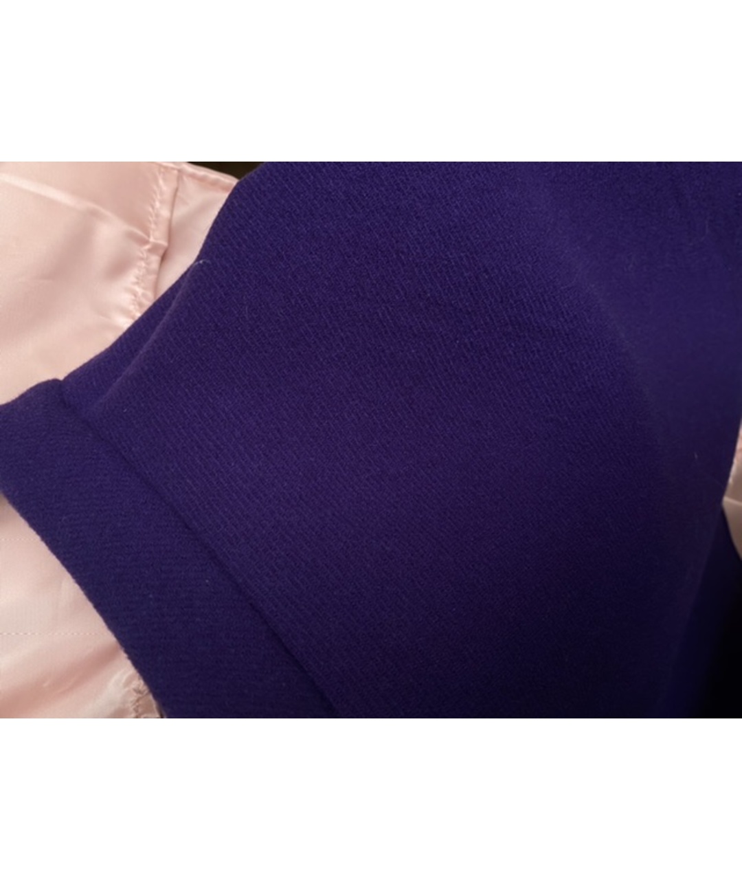 MIU MIU Фиолетовая шерстяная юбка мини, фото 4