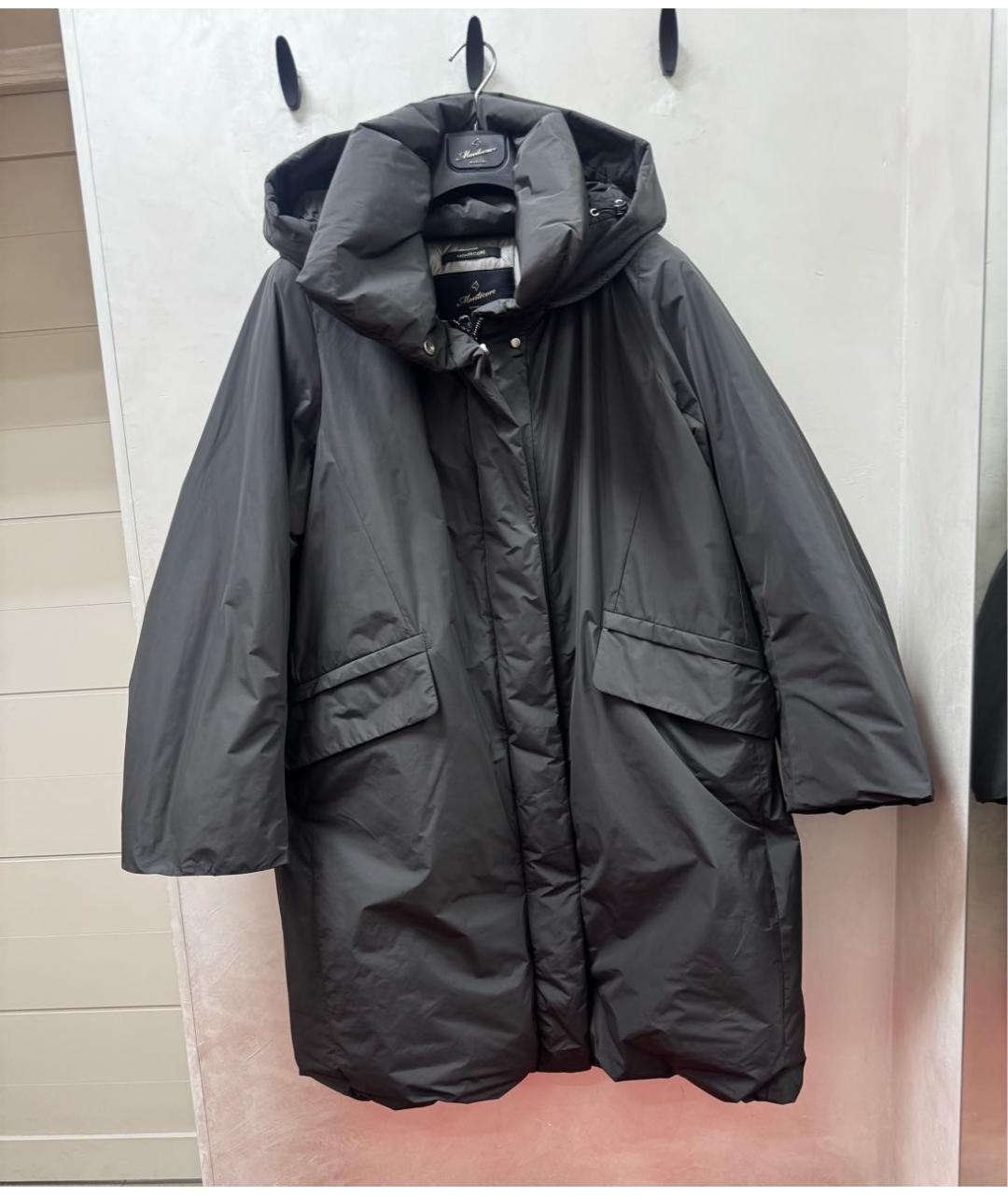 MONTECORE Антрацитовый полиэстеровый пуховик, фото 8