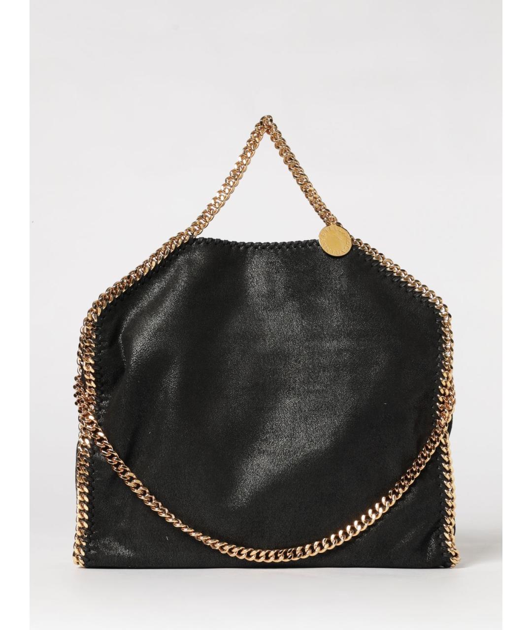 STELLA MCCARTNEY Черная синтетическая сумка через плечо, фото 6