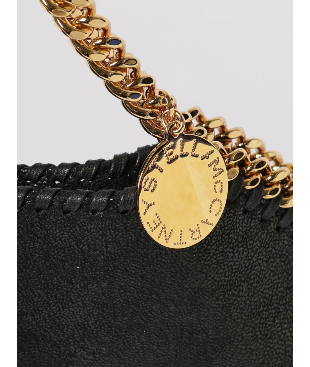 STELLA MCCARTNEY Черная синтетическая сумка через плечо, фото 4