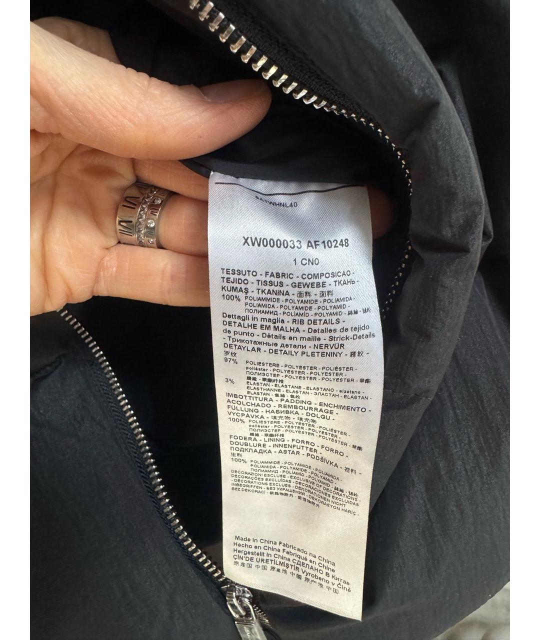 ARMANI EXCHANGE Черная полиэстеровая куртка, фото 8