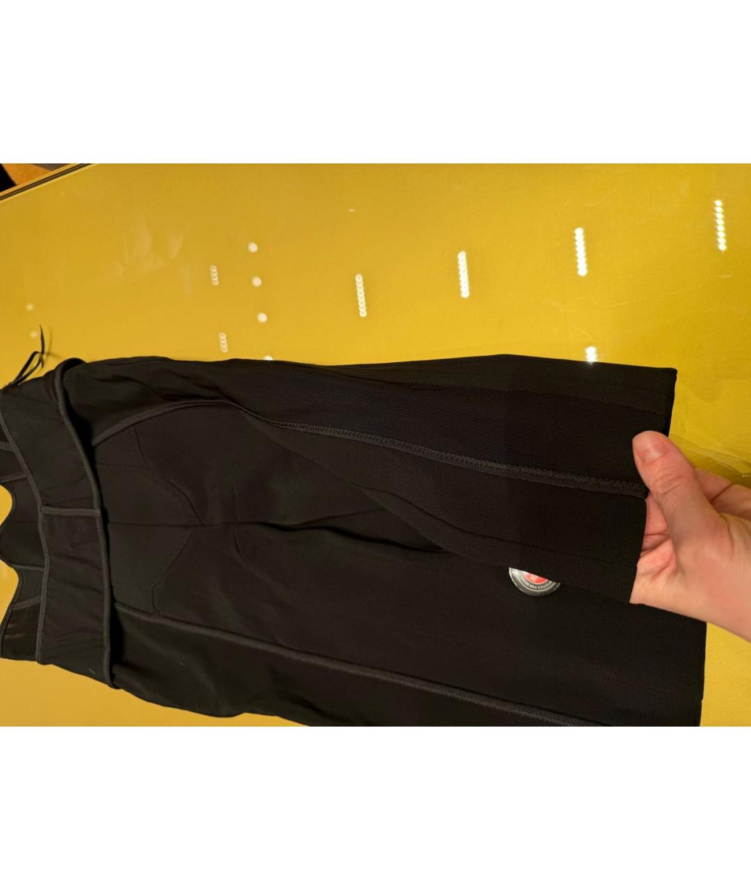 TOM FORD Черные вискозные леггинсы и велосипедки, фото 3